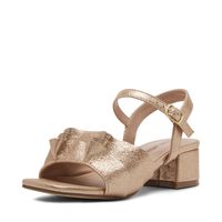 STEVE MADDEN 女童鞋平底凉鞋, 金色