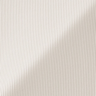 MUJI 莱赛尔混纺罗纹圆领长袖T恤