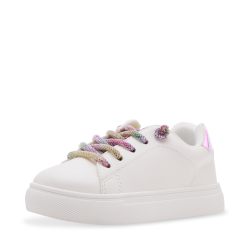 STEVE MADDEN 女童鞋 Tidol 运动鞋, 白色