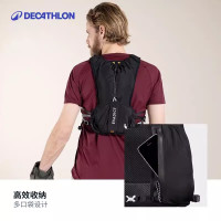 轻量背负：迪卡侬 越野跑步双肩包水袋包 4168811