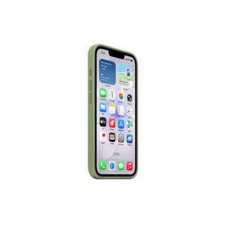 Apple 苹果 iPhone 17e 磁吸硅胶手机壳 浅苔绿色