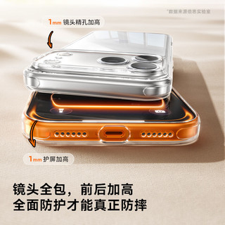 倍思 iPhone17手机壳 SGS抗黄认证 透明