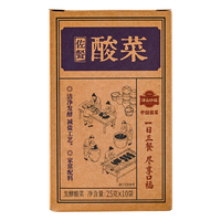 津山口福 佐餐减盐酸菜 25g×10袋