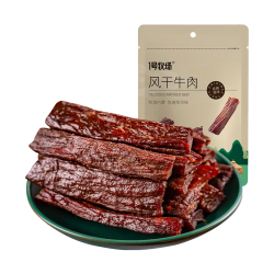 一号牧场 手撕风干牛肉干 原味 250g