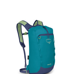 OSPREY Daylite抽绳徒步背包 户外登山旅行骑行 时尚耐用 绿蓝配色