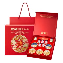 官栈即食花胶宫禧全家福12件礼盒鱼胶滋补营养套餐