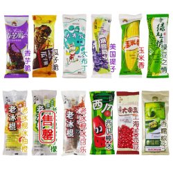 聚源正 老冰棍冰棒批发聚源正雪糕冰淇淋大布丁绿红豆夏日冷饮