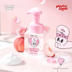 有点淘气 艾丝乐小兔泡泡抑菌洗手液 250ml*2（蜜桃雪山玫瑰香）