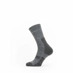 SEALSKINZ 中性款 Solo 快干及踝袜 - 灰色,中号