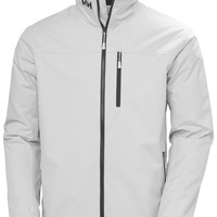 HELLY HANSEN 男式 运动保暖夹克 防水 Crew Midlayer Jacket 2 853 Grey Fog Large