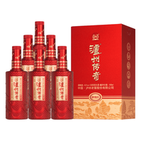 泸州老窖 泸州传奇 醉禧庆 52度*6瓶