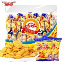 MIMI 虾条蟹味 18g*20袋 360g*3 怀旧儿童零食大礼包