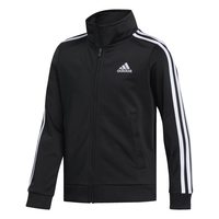 adidas 适合大童 男童 运动外套 跑步夹克 Zip Front Iconic Tricot Jacket