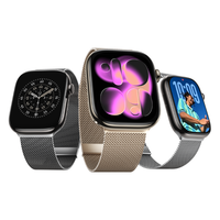 闪魔 米兰尼斯不锈钢表带 星光色 适用Apple Watch S11/10/9/8/7/SE