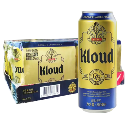 乐天 韩国克洛德啤酒500ml*24瓶