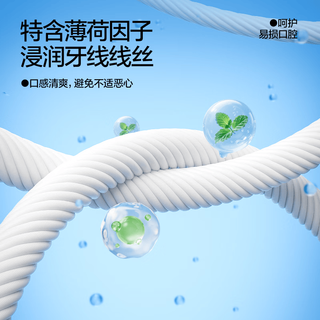 呼吸海洋 正畸牙线含氟双线 100支