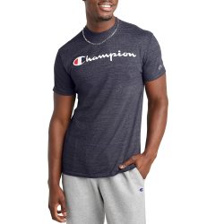 Champion 时尚T恤 短袖 Navy Heather  尺码Medium