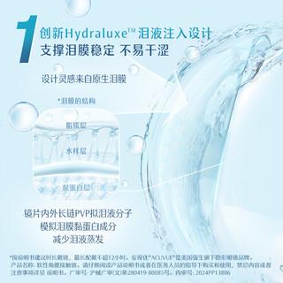 强生欧舒适硅水凝胶隐形眼镜日抛 900度 30片