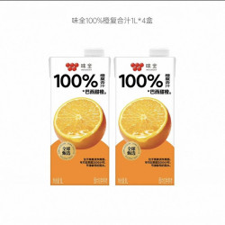 味全 复合果蔬汁 果汁饮料4盒️1L