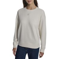 Donna Karan DKNY Donna Karan 女式圆领短袖针织上衣