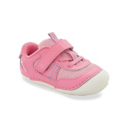 Stride Rite 女婴 Sm Apollo 运动鞋,粉色,6 宽小童