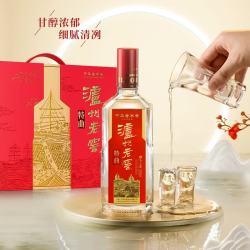 泸州老窖 特曲系列 家宴聚餐用酒 浓香型白酒 传承礼盒  礼盒装 500mL 52度