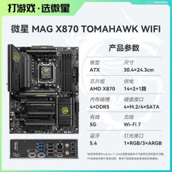 微星 MAG X870 TOMAHAWK WIFI + 科赋 炎龙V DDR5 6000 CL28 32G