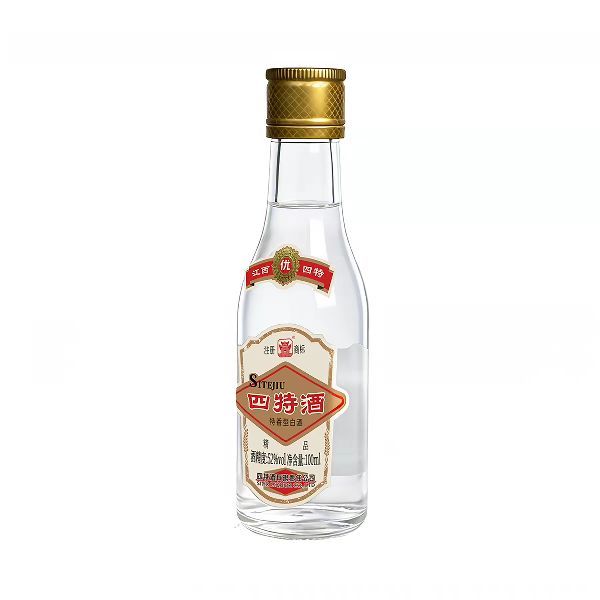 四特酒 四特精品53度特香型白酒100ml单瓶