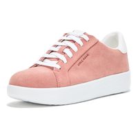 COLE HAAN 女士厚底运动鞋 皮革轻便休闲鞋
