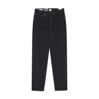 Levi's 女士黑色休闲直筒牛仔裤