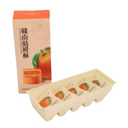 菲尔雪 赣南脐橙酥 100g 5粒礼盒装