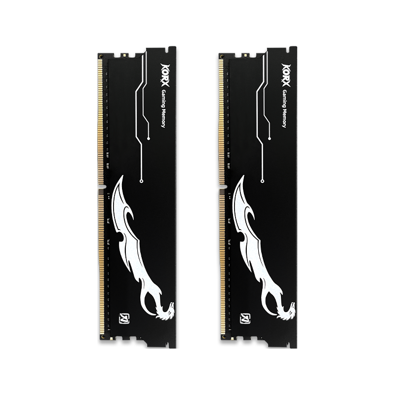 酷芯客 DDR4 3600 C18 暗夜黑 16GB(8G×2)套装 台式机内存条