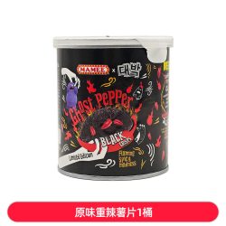 MAMEE 妈咪 马来西亚鬼椒薯片变态爆辣烧烤味海苔膨化食品 原味重辣薯片1桶