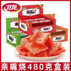 卫龙 亲嘴烧盒装 24g 经典香辣12g*8片