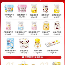 巧妈妈 巧果肉焦糖鸡蛋牛奶布丁蒟蒻果冻儿童休闲零食年货大礼包