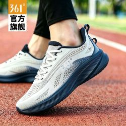 361° 361度男鞋运动鞋2026年春夏季透气新款通勤百搭减震休闲男跑步鞋