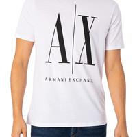 Armani Exchange 时尚短袖T恤 图标LOGO 标准版型