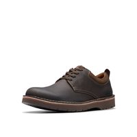 Clarks 男士皮质牛津鞋 系带低帮休闲鞋
