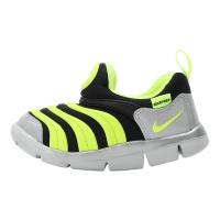 NIKE 耐克 儿童毛毛虫休闲运动鞋 CI1186-081 黑灰/荧光黄 22码