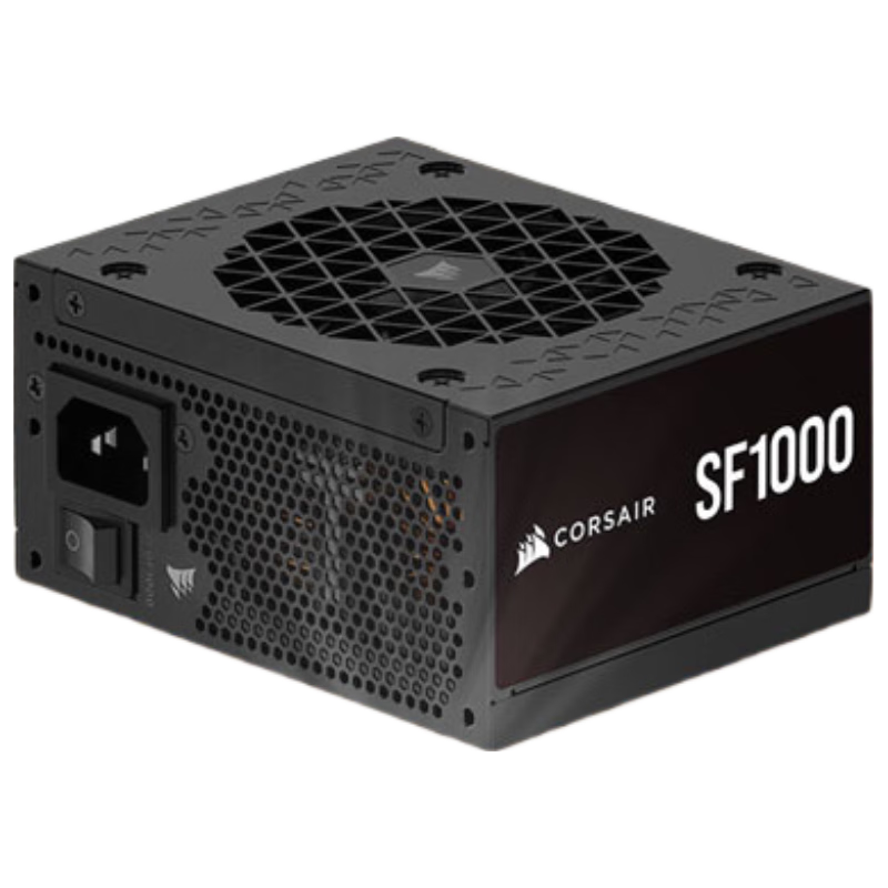 美商海盗船 SF1000 白金认证 全模组 SFX电源 1000W