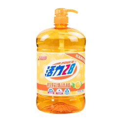 活力28 HL012 绿茶柠檬洗洁精 1.5kg*2瓶 高效去油污