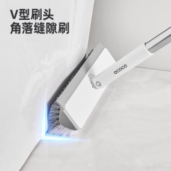 意可可 E25255 软硬双面V型地刷 地刷 缝隙地面 一刷易净