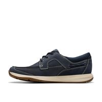 Clarks 男士船鞋 磨砂皮质休闲鞋
