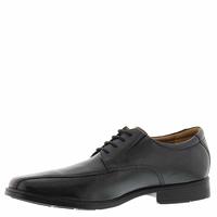 Clarks 男鞋Tilden Walk牛津鞋 休闲鞋舒适百搭皮革系带皮鞋男 Black Leather 11.5