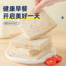 港荣 双麦吐司面包460g 袋装