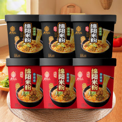 老开元 绵阳米粉双拼口味160g*6桶/箱