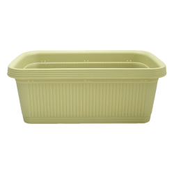爱丽思 塑料种菜盆 50cm 茶色 1个装