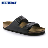 BIRKENSTOCK 软木拖鞋男女同款时尚凉鞋拖鞋女Arizona系列 女款黑色