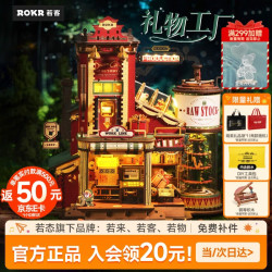 若态 ROKR 若客八音盒手工音乐盒积木套装
