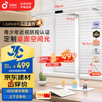 孩视宝 护眼台灯大路灯国AA级学习灯儿童家用智能灯JD66-45W